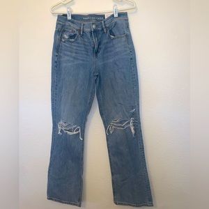 American Eagle 90s bootcut high rise jeans 27 reg